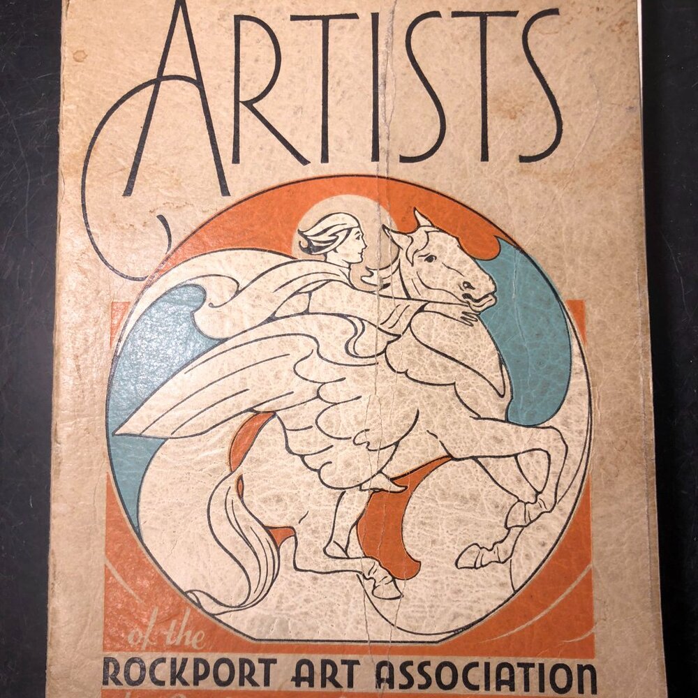 Artists of Rockport Art Association Book - Cape Ann, MA Signed by Kitty Parsons